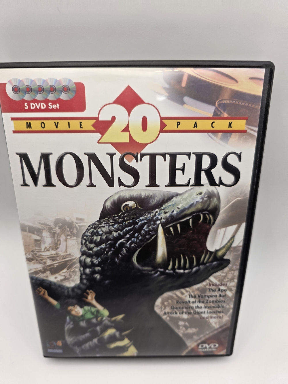 Monsters 20 Movie Pack DVD Set - Black, White, Red